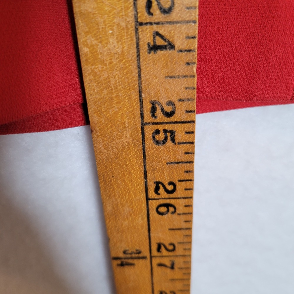 A.L.C. Womens Elsie Strapless Corset Mini Dress Size 12 Red Cocktail Formal Prom - Picture 12 of 13